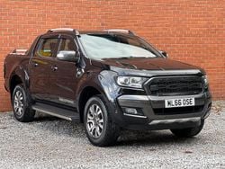 Black Used 2016 Ford Ranger Wildtrack Pickup | £17,495 (A bit pricey)
