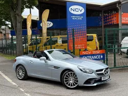 Silver Used 2017 Mercedes SLC300 AMG line Cabriolet | £17,490 (Good price)