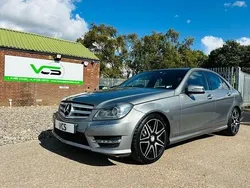Silver Used 2013 Mercedes C180 AMG Sedan | £7,990 (Fair price)
