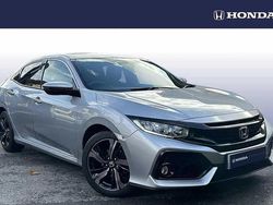 Lunar silver m Used 2018 Honda Civic SR Hatchback | £11,375 (Fair price)