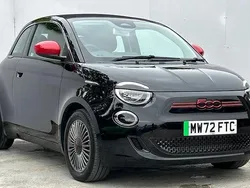 Used 2025 Fiat 500e Red Cabriolet | £15,785 (Super price)