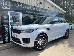 White Used 2018 Land Rover Range Rover Sport HSE Dynamic SUV | £31,495 (Super price)