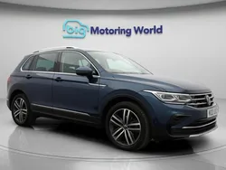 Blue Used 2021 VW Tiguan Elegance SUV | £22,600 (Fair price)