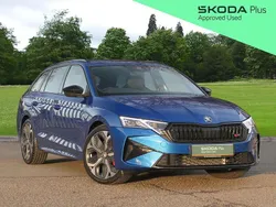 Blue Used 2025 Skoda Octavia vRS Estate | £33,275