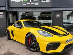 Yellow Used 2021 Porsche Cayman GT4 Coupe | £75,990 (Fair price)