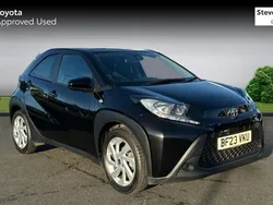 Black Used 2023 Toyota Aygo PURE Hatchback | £12,135 (Fair price)