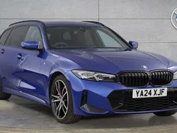Blue Used 2024 BMW 320 M Sport Estate | £34,900 (Expensive)