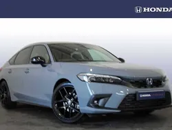 Grey Used 2023 Honda Civic Hybrid Hatchback | £30,490 (Fair price)