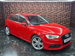 Red Used 2014 Audi A3 Sportback S-Line Hatchback | £9,999 (Fair price)