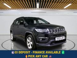 Black Used 2021 Jeep Compass Longitude SUV | £11,349 (Good price)