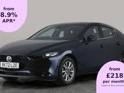 Blue Used 2022 Mazda 3 Hatchback | £15,529 (Fair price)