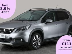 Grey Used 2019 Peugeot 2008 Allure Premium SUV | £7,682 (Good price)