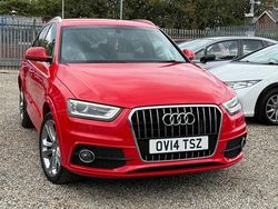 Red Used 2014 Audi Q3 S-Line SUV | £5,399 (Fair price)