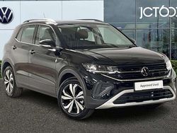 Black Used 2025 VW T-Cross Match SUV | £20,698 (Fair price)