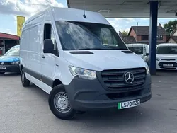 White Used 2020 Mercedes E-Sprinter Progressive Van | £10,495 (Fair price)