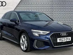 Blue Used 2023 Audi A3 S-Line Hatchback | £24,114 (Fair price)
