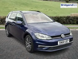 Blue Used 2018 VW Golf VII SE Estate | £8,250 (Fair price)