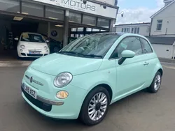Green Used 2015 Fiat 500 Lounge Hatchback | £4,695 (Fair price)