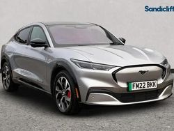 Silver Used 2021 Ford Mustang Mach-E Extended Range SUV | £27,852 (A bit pricey)