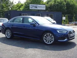 Blue Used 2021 Audi A4 Sport Sedan | £11,895 (Fair price)