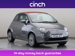 Grey Used 2016 Fiat 500C Lounge Cabriolet | £5,999 (Fair price)