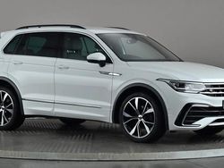 White Used 2022 VW Tiguan R-line SUV | £25,977 (Fair price)