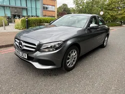 Metallic grey Used 2017 Mercedes C200 SE Sedan | £11,995