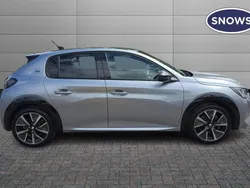 Grey Used 2021 Peugeot e-208 GT Hatchback | £12,232 (Fair price)