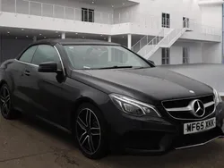 Black Used 2015 Mercedes E350 AMG line Cabriolet | £10,350 (Fair price)