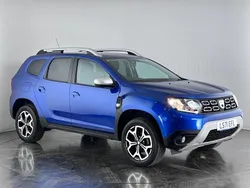 Blue Used 2021 Dacia Duster Prestige SUV | £9,850 (Fair price)
