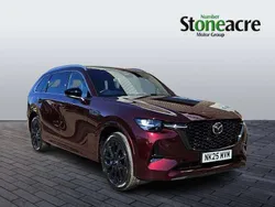 Red Used 2025 Mazda CX-80 Homura-Line SUV | £49,000 (Fair price)