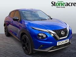 Blue Used 2024 Nissan Juke Tekna SUV | £18,190 (Fair price)