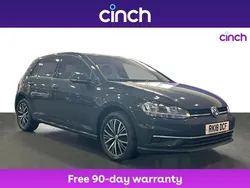 Grey Used 2018 VW Golf VII SE Hatchback | £10,599 (Fair price)