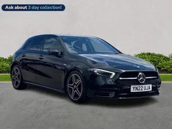 Black Used 2022 Mercedes A200 AMG Line Premium Plus Hatchback | £21,997 (A bit pricey)