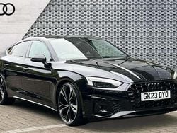 Black Used 2023 Audi A5 Sportback Black Edition Hatchback | £28,190 (Fair price)