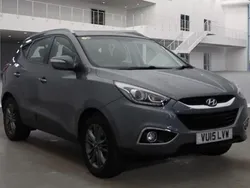 Grey Used 2015 Hyundai ix35 SE SUV | £7,850 (A bit pricey)