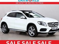 White Used 2017 Mercedes GLA220 AMG line SUV | £15,600 (Fair price)