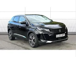 Black Used 2022 Peugeot 3008 Allure Premium SUV | £19,762 (Fair price)