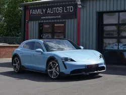 Blue Used 2023 Porsche Taycan Cross Turismo Sedan | £68,500 (A bit pricey)
