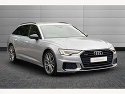Silver Used 2021 Audi A6 Black Edition Estate | £30,295 (Fair price)