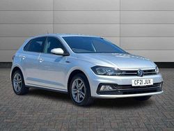 Silver Used 2021 VW Polo R-line Hatchback | £15,995 (Fair price)