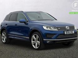 Blue Used 2018 VW Touareg R-line Plus SUV | £23,799 (Good price)