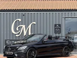 Black Used 2016 Mercedes C43 AMG Premium Plus Cabriolet | £24,490 (Fair price)