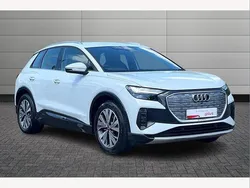 White Used 2023 Audi Q4 e-tron Sport SUV | £24,990 (Good price)
