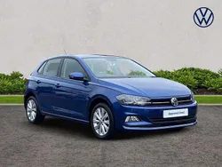 Blue Used 2020 VW Polo SEL Hatchback | £15,970 (Fair price)