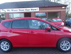 Red Used 2016 Nissan Note Acenta MPV | £3,495 (Fair price)