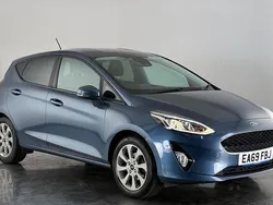 Blue Used 2019 Ford Fiesta Trend Hatchback | £9,650 (Fair price)