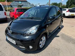 Black Used 2013 Toyota Aygo Hatchback | £4,695 (Fair price)