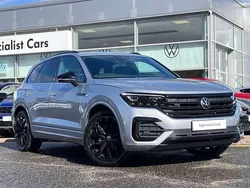 Silver Used 2021 VW Touareg Black Edition SUV | £41,795 (Fair price)