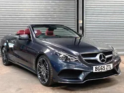 Grey Used 2015 Mercedes E400 AMG line Cabriolet | £16,450